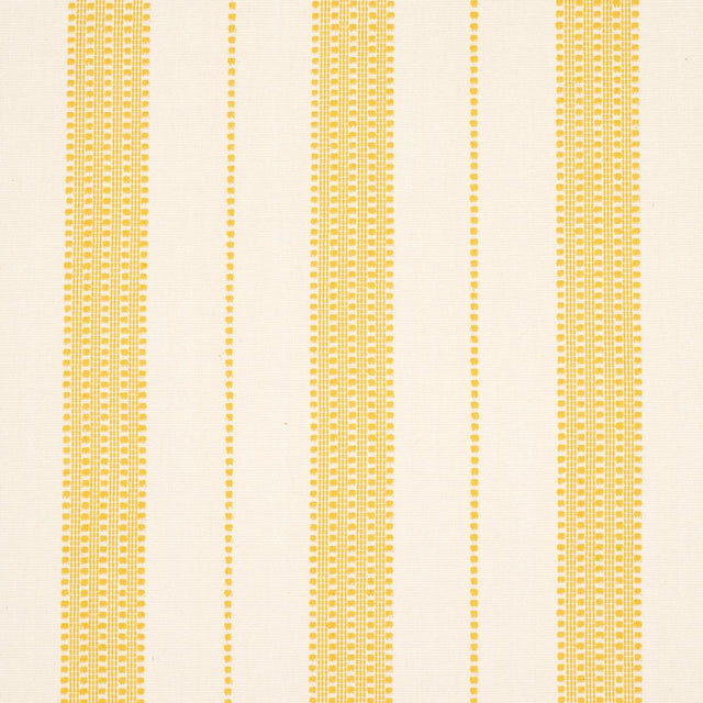 Schumacher Lubeck Stripe Yellow Fabric
