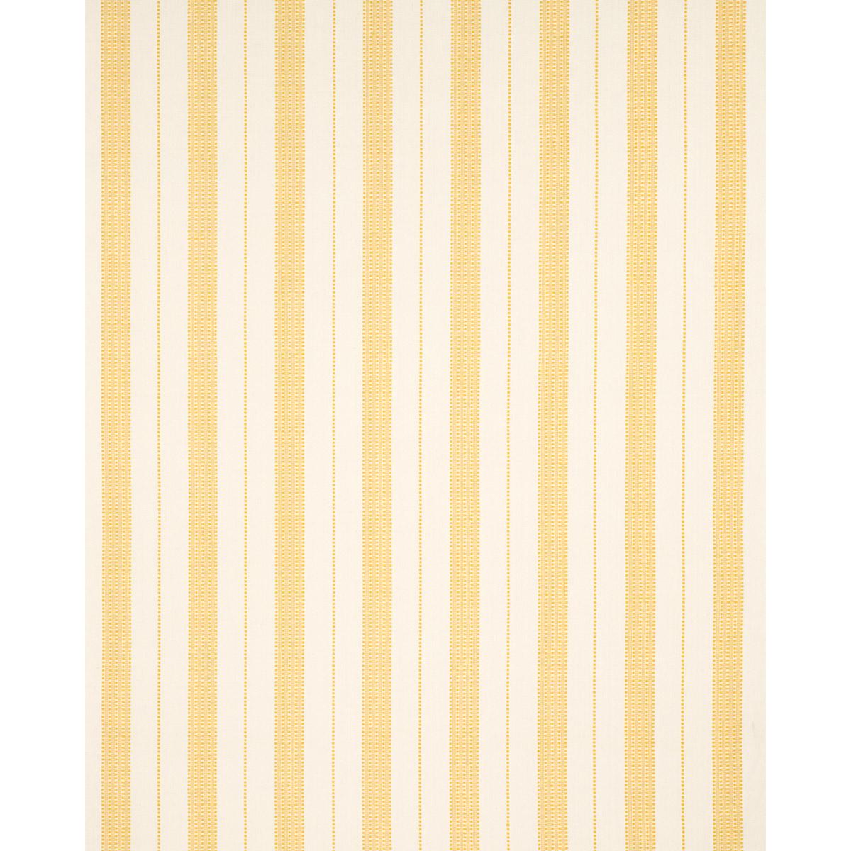 Schumacher Lubeck Stripe Yellow Fabric