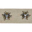Schumacher Linen Constellation Beaded Tape