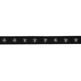 Schumacher Black Constellation Beaded Tape