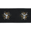 Schumacher Black Constellation Beaded Tape
