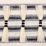 Schumacher Black Eyelash Fringe