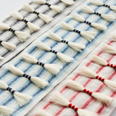 Schumacher Red Eyelash Fringe