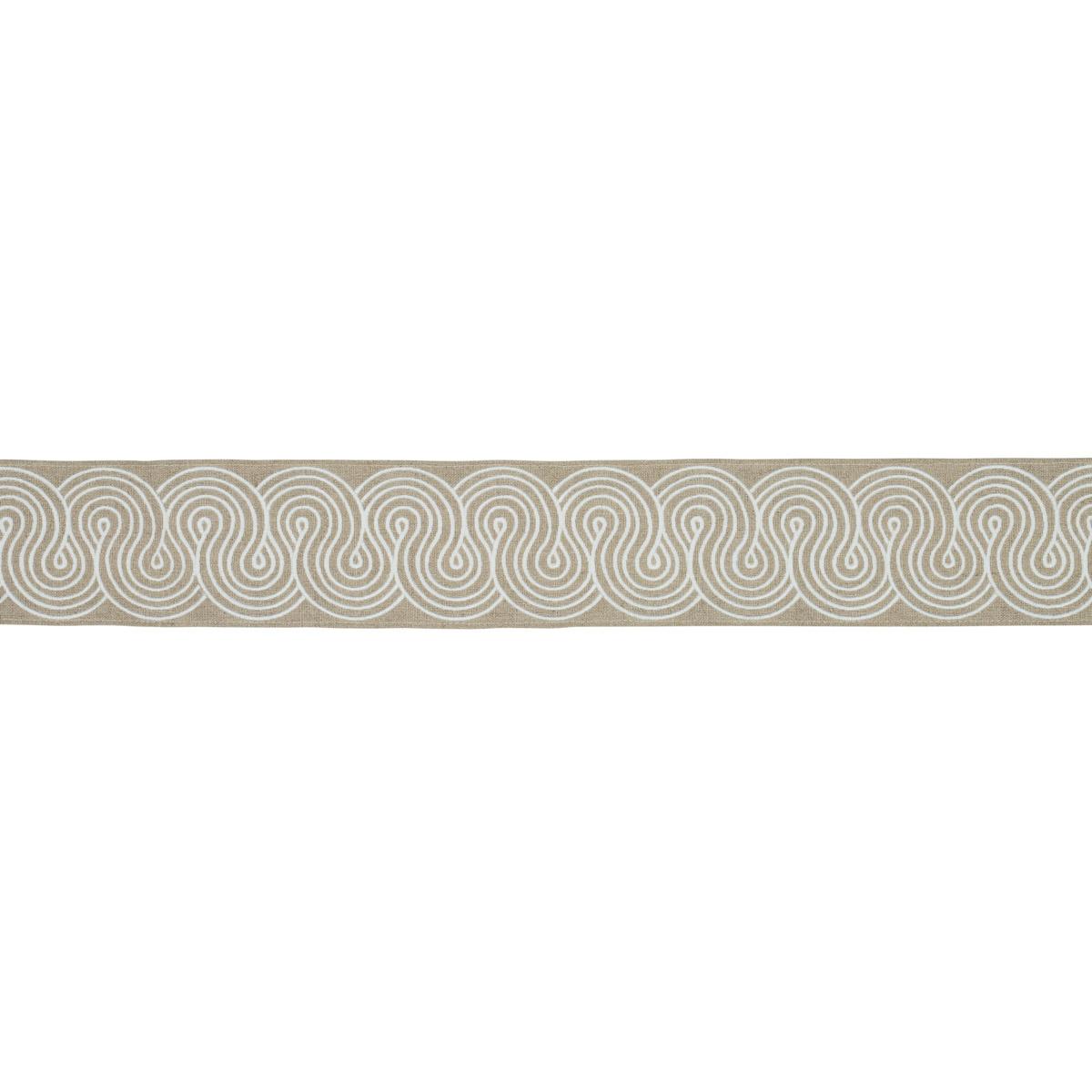 Schumacher Linen Giraldi Embroidered Trim