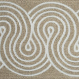 Schumacher Linen Giraldi Embroidered Trim