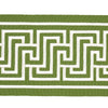 Schumacher Labyrinth Tape Green Trim