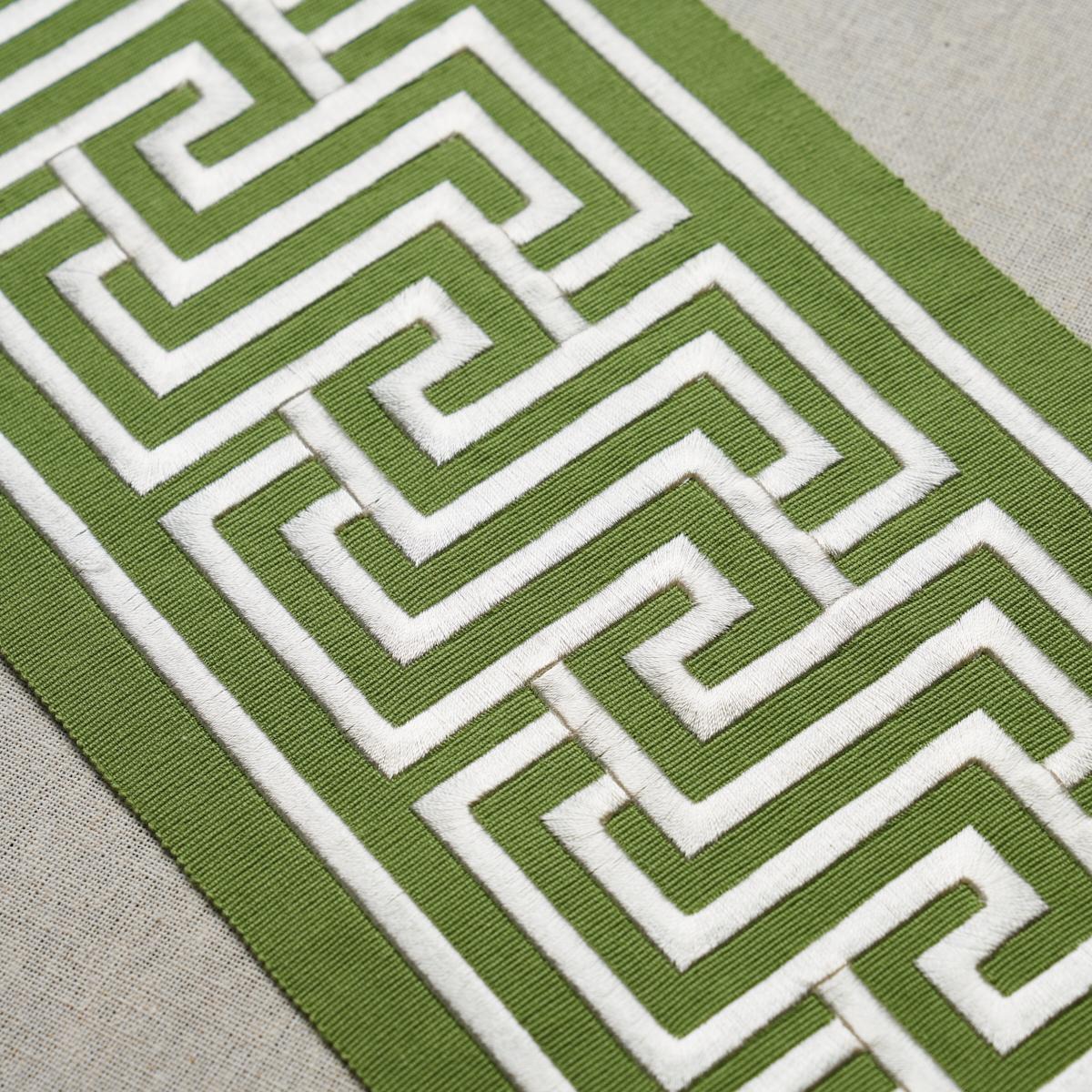 Schumacher Green Labyrinth Tape