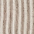 Schumacher Tori Stripe Sheer Brown Fabric