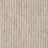 Schumacher Tori Stripe Sheer Brown Fabric
