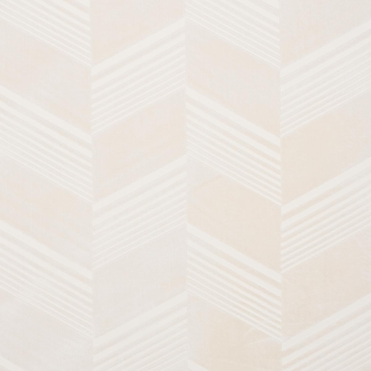 Schumacher Jessie Cut Velvet Ivory Fabric