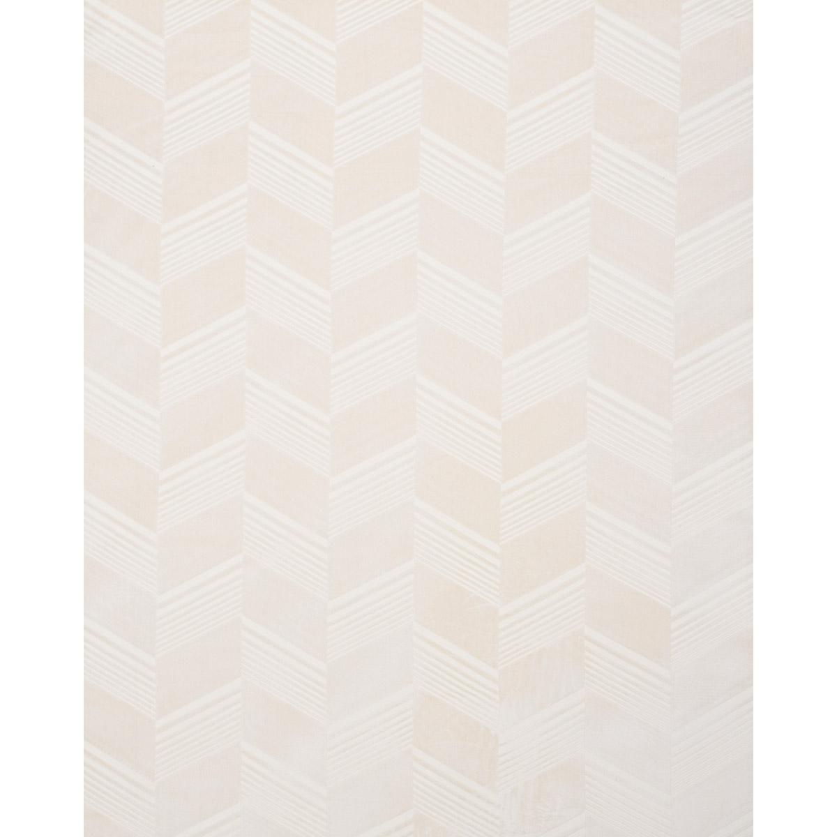 Schumacher Jessie Cut Velvet Ivory Fabric