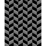 Schumacher Jessie Cut Velvet Black & White Fabric