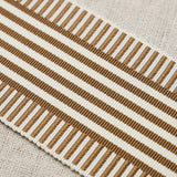 Schumacher Keket Stripe Tape Camel Trim