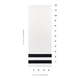 Schumacher Virginia Panel B Black & White Fabric