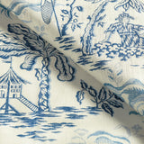 Brunschwig & Fils VALENSOLE PRINT NAVY/SKY Fabric