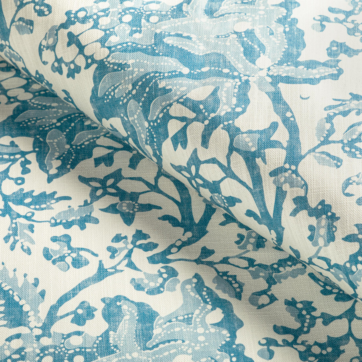 Brunschwig & Fils WEYMOUTH PRINT AQUA Fabric