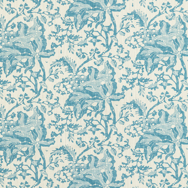 Brunschwig & Fils WEYMOUTH PRINT AQUA Fabric
