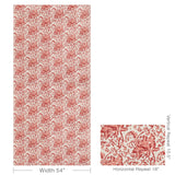 Brunschwig & Fils WEYMOUTH PRINT RED Fabric