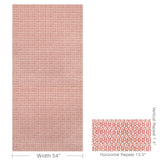 Brunschwig & Fils GALON PRINT CORAL Fabric