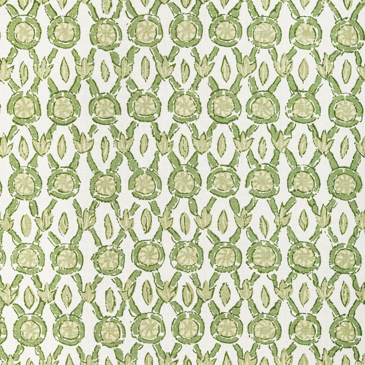 Brunschwig & Fils GALON PRINT LEAF Fabric