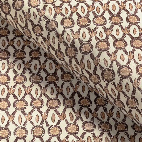 Brunschwig & Fils GALON PRINT MOCHA Fabric