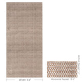 Brunschwig & Fils GALON PRINT MOCHA Fabric