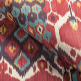 Brunschwig & Fils BONNIEUX PRINT BERRY/AQUA Fabric