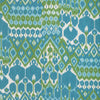 Brunschwig & Fils Bonnieux Print Aqua/Leaf Fabric