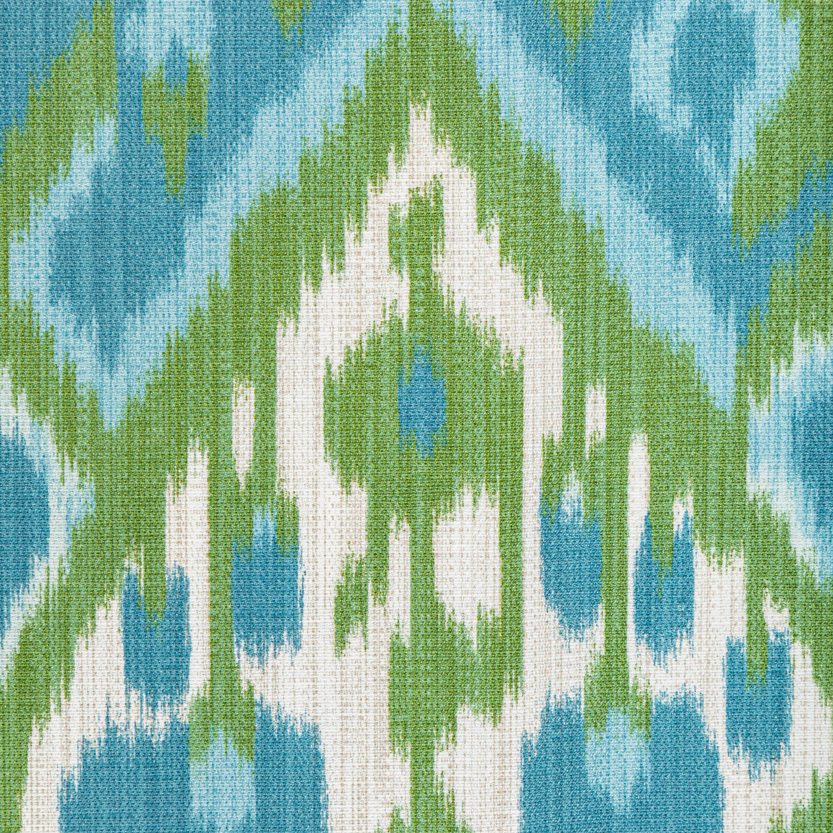 Brunschwig & Fils BONNIEUX PRINT AQUA/LEAF Fabric