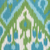 Brunschwig & Fils BONNIEUX PRINT AQUA/LEAF Fabric