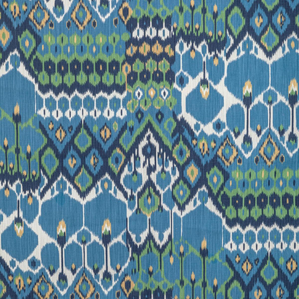 Brunschwig & Fils BONNIEUX PRINT BLUE/LEAF Fabric