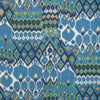 Brunschwig & Fils Bonnieux Print Blue/Leaf Fabric