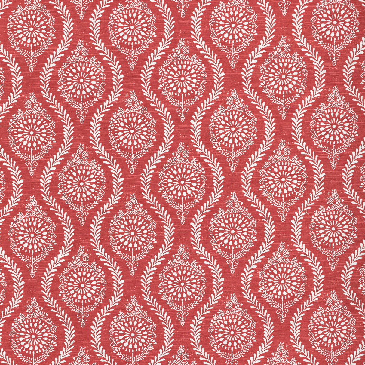 Brunschwig & Fils MARINDOL PRINT RED Fabric