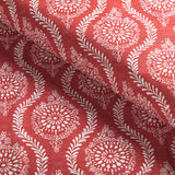 Brunschwig & Fils MARINDOL PRINT RED Fabric