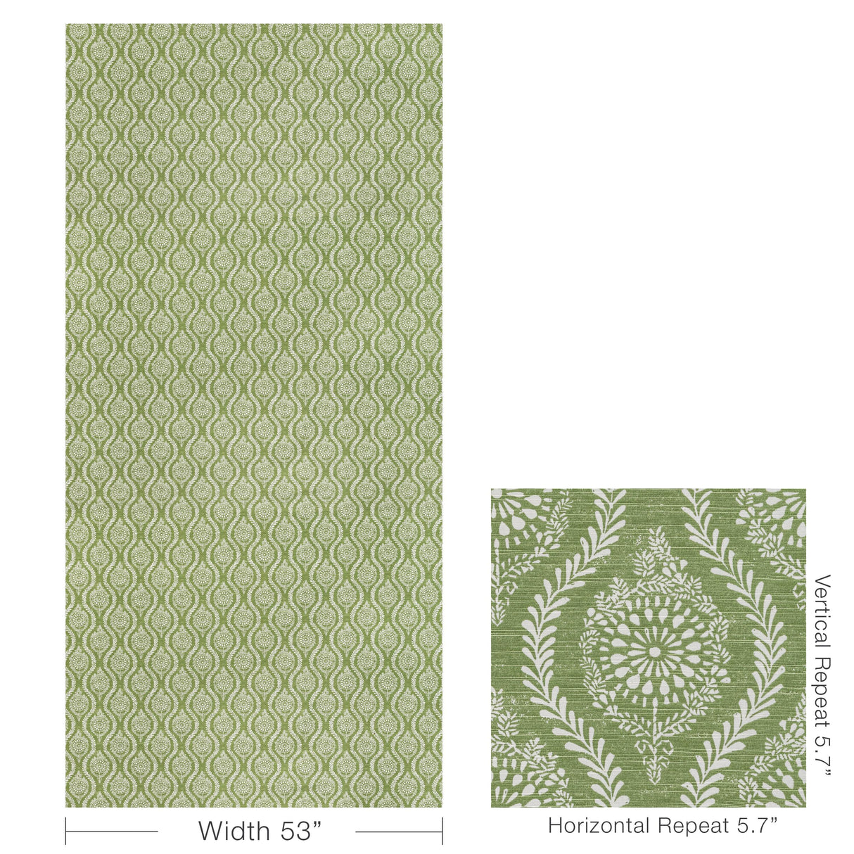 Brunschwig & Fils MARINDOL PRINT LEAF Fabric