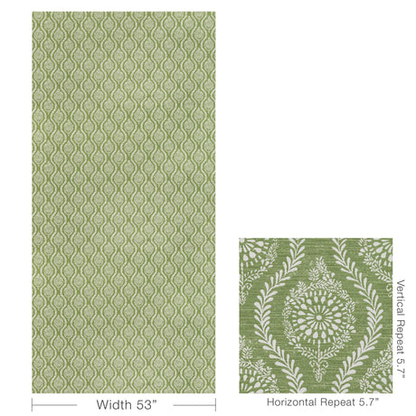 Brunschwig & Fils MARINDOL PRINT LEAF Fabric