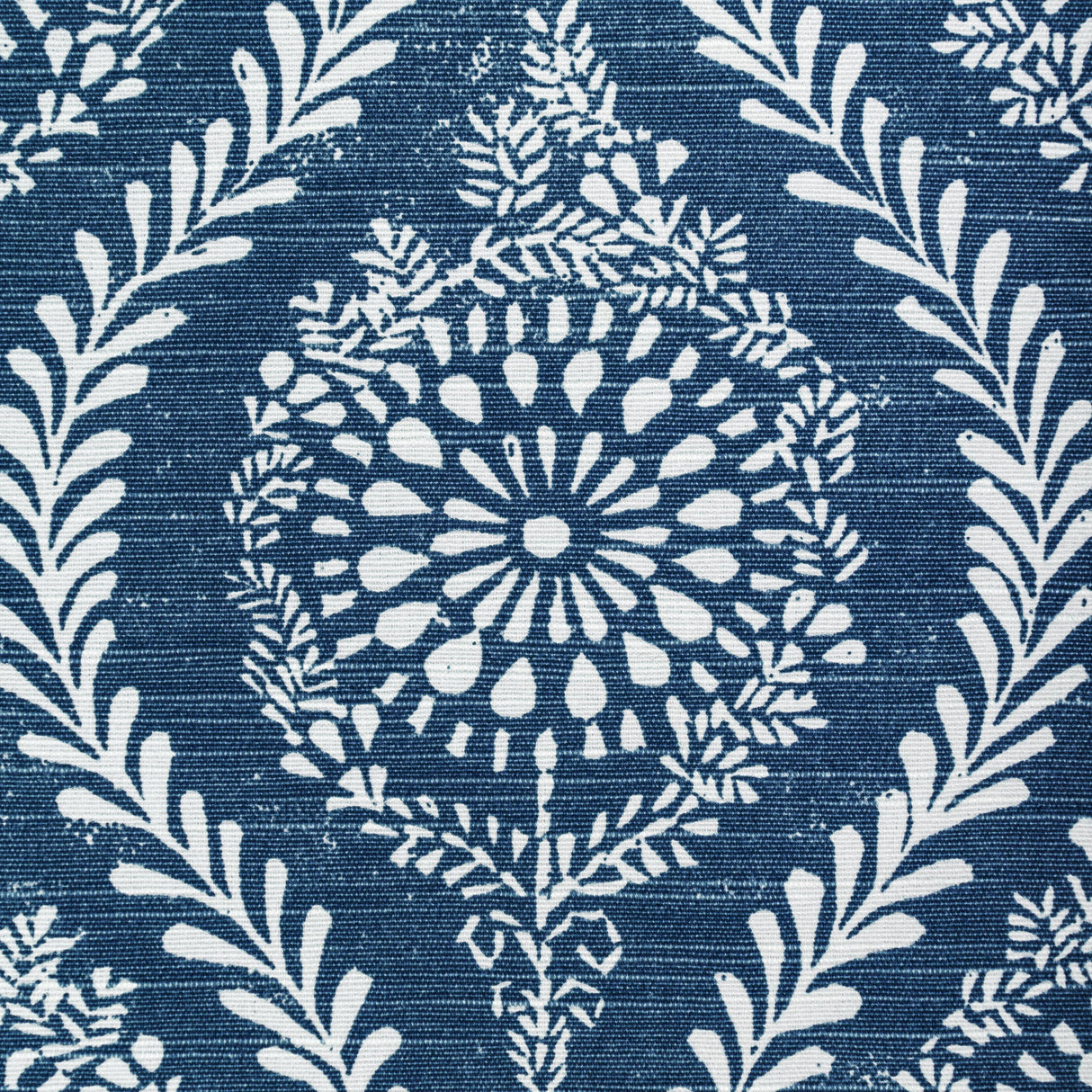 Brunschwig & Fils MARINDOL PRINT BLUE Fabric