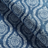 Brunschwig & Fils MARINDOL PRINT BLUE Fabric