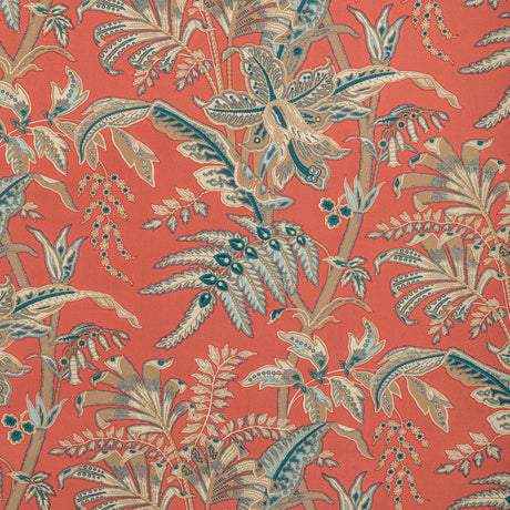 Brunschwig & Fils SEYCHELLES COTTON PRINT CORAL Fabric