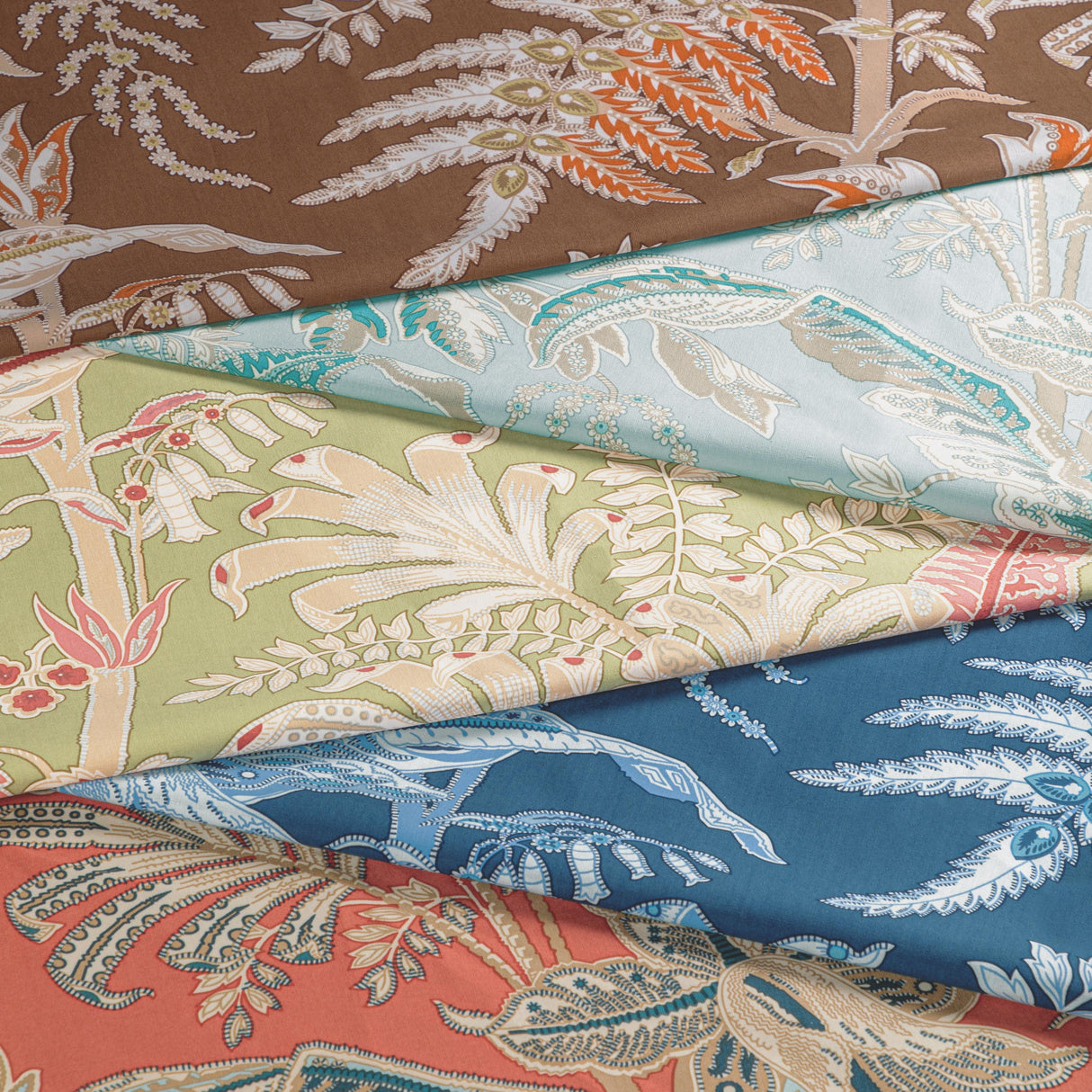Brunschwig & Fils SEYCHELLES COTTON PRINT LEAF Fabric