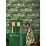 Mulberry FLYING DUCKS EMERALD Fabric