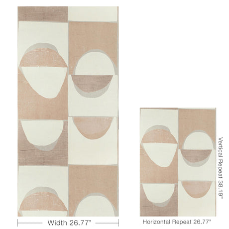 Kravet NIKO MOD BLUSH Wallpaper