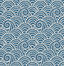 A-Street Prints Alorah Blue Wave Wallpaper