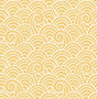 A-Street Prints Alorah Yellow Wave Wallpaper