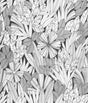 A-Street Prints Bannon Black Leaves Wallpaper