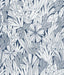 A-Street Prints Bannon Blue Leaves Wallpaper