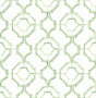 A-Street Prints Gallina Green Trellis Wallpaper