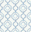 A-Street Prints Gallina Blue Trellis Wallpaper