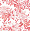 A-Street Prints Irina Coral Floral Blooms Wallpaper