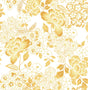 A-Street Prints Irina Yellow Floral Blooms Wallpaper